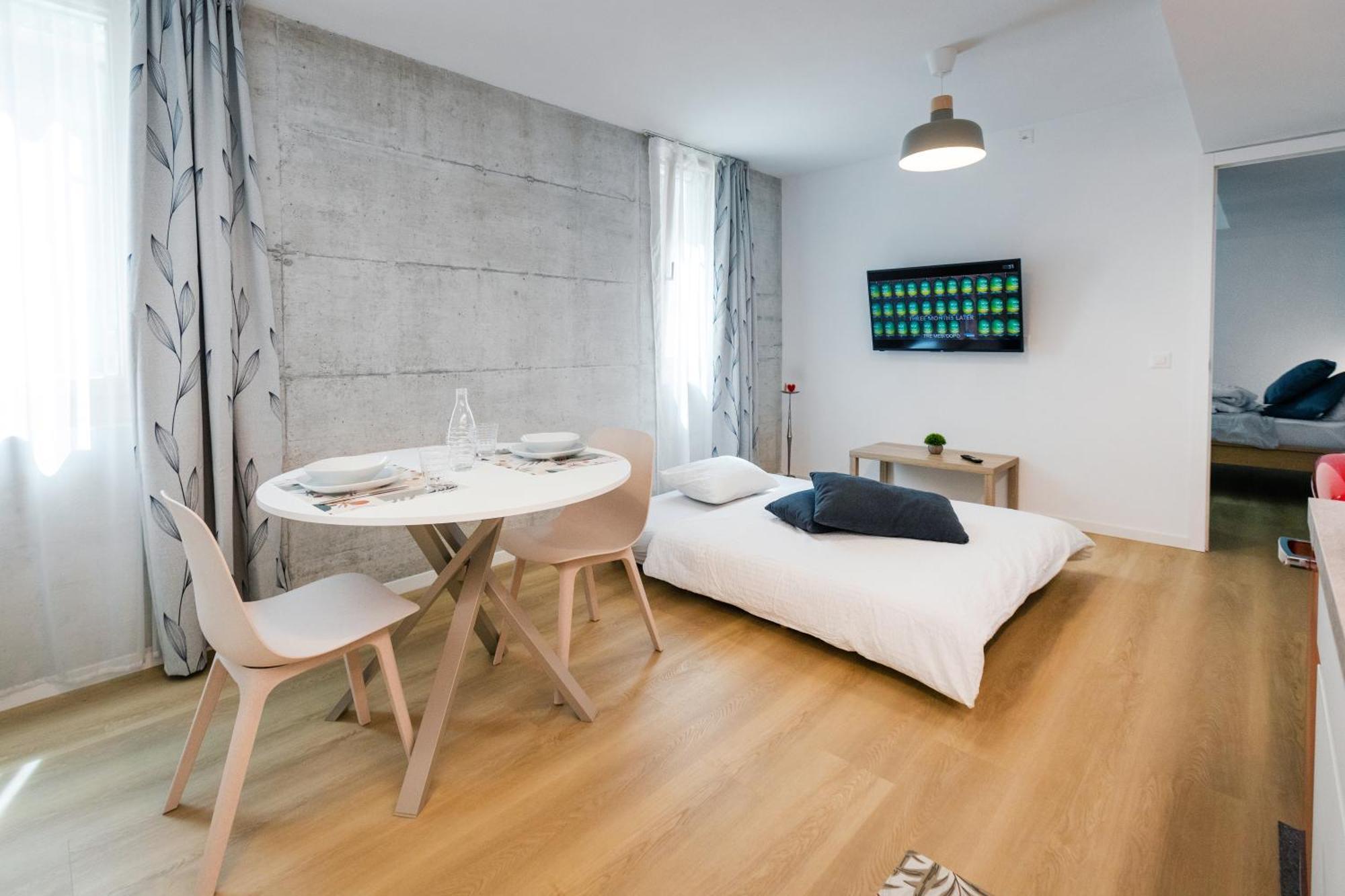 Appartement Easy Flat Vezia, Indipendent Entrance, Free Parking à Lugano Chambre photo